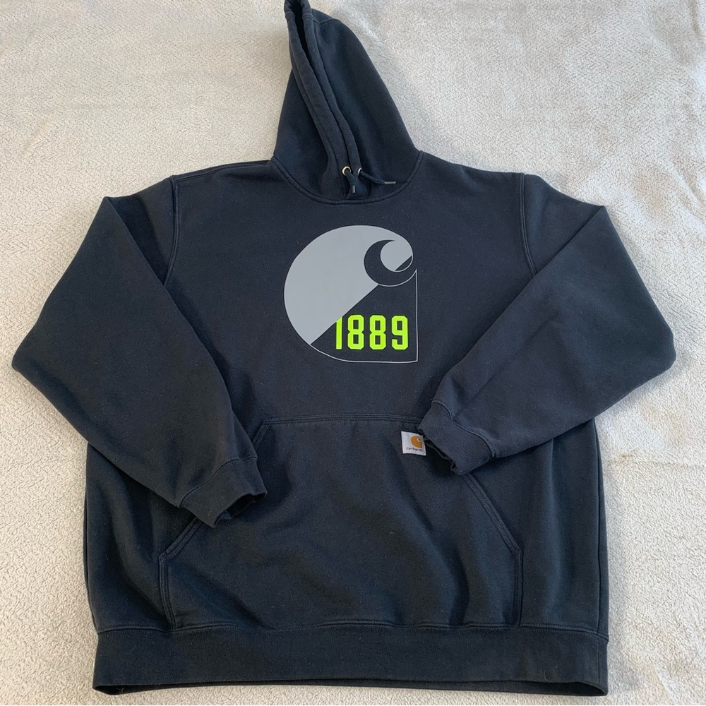 Carhartt Men's Loose Fit Midweight 1989 Logo Sweatshirt Sz XL